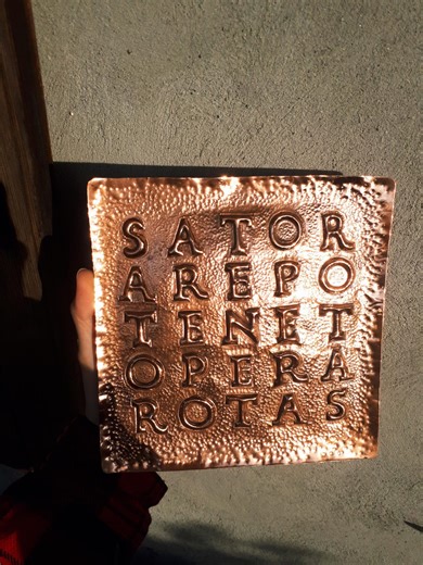 SATOR, Magic Square - Etsy