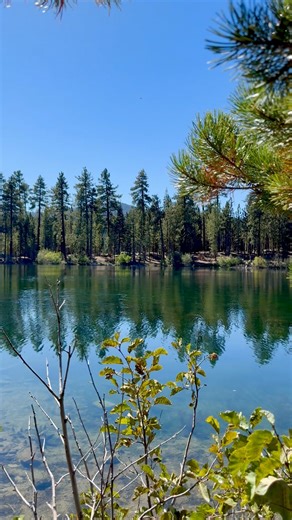 1.7K views · 37 reactions | Manzanita Lake, Lassen Volcanic National Park, California, USA  #4kscenicdrivesandhikes #lassenvolcanicnationalpark #fyp #travel #california #nationalparks | 4K Scenic Drives and Hikes Worldwide. | Facebook