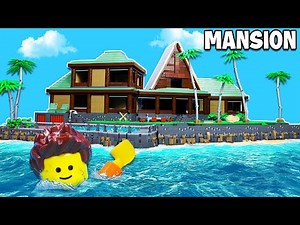 I Built a LEGO MANSION