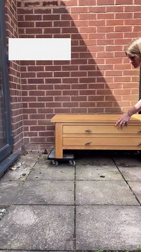 I Loved this coffee table but wasn’t a fan of the yellow tone I gave it a good clean before sanding back the old finish. The wood underneath was beautiful! So I wanted to keep it as natural looking as possible I turned to my go to grey beige wood wax finish and raw hardwax oil to give the table a raw look while making sure it’s protected from everyday use. I’d love to know what you think of the new look #upcycle #furnituremakeover #livingroom #coffeetable #paintedfurniture | ReDiscovered by Dani