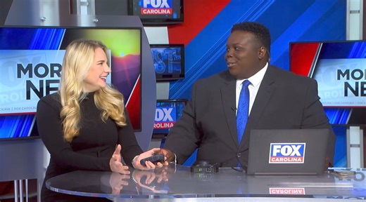 13K views · 565 reactions | My first show is in the books at Fox Carolina News! A big thanks to Katherine Noel for being a great partner to get me through the first one. | Scottie Hunter TV | Facebook