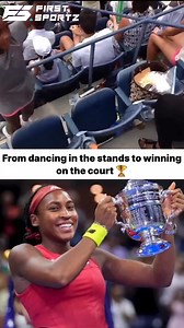 180K views · 4.9K reactions | In 2012, 8-year-old Coco Gauff was dancing in the stands at Flushing Meadows  In 2023, 19-year-old Coco Gauff won her maiden Grand slam at the US Open  | We Love Coco Gauff | Facebook