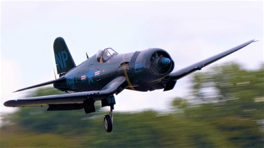 How historic warbirds and modern fighters shared the skies over Villaroche