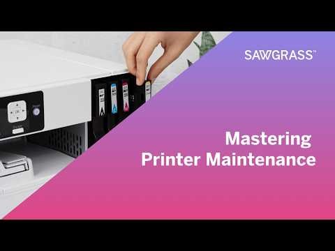Sawgrass Printer Maintenance Tips and Best Practices for SG500 and SG1000