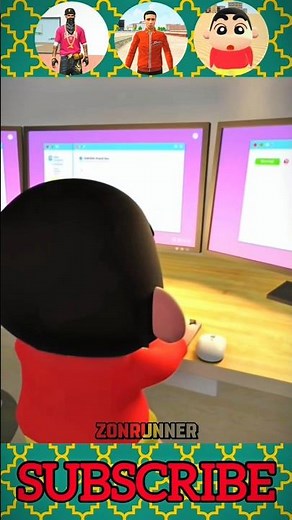 Hip Hop 🕺 vs Cha Cha 🧒 vs Shinchan 😂 | Computer Challenge 💻🔥 #indiantheftauto