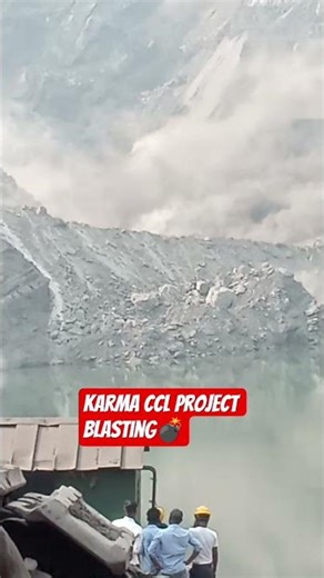 open cast mining #blasting 💣💣💣