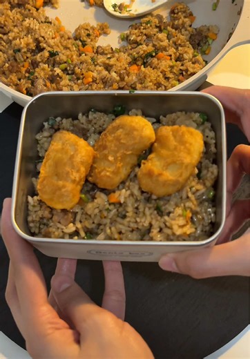 Beef Chao Fan Recipe for Bento Box Lunches