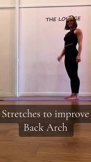 Stretches to help improve your back arch this #backarchmarch ✨ #altitudepolenz #altitudeproud #poledance #polefitness #flexibility #motivation #poledancetips