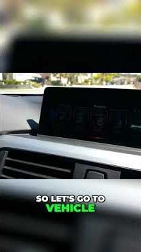 Car Interior Features Overview: iDrive, Charging, and More #shorts