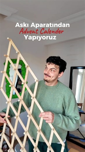 Trendyol on Instagram: "Askılıktan advent calender yapma fikrine ne diyorsunuz?😌 Biz yaptık bile🤩 Kullandığımız ürünlerin linki hikayelerde🧡 #işbirliği"