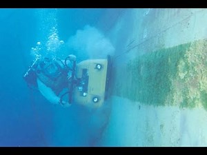 Efficient underwater ship maintenance
