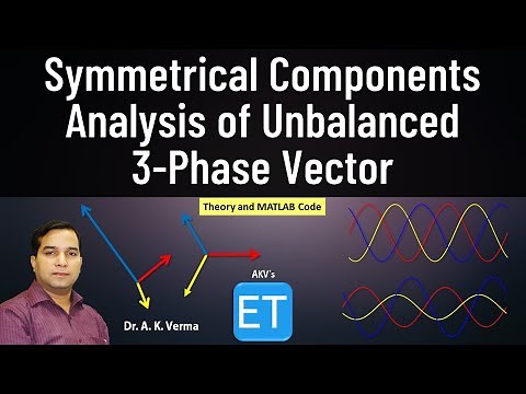 Symmetrical Components Analysis of Unbalanced 3-phase vector