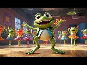 The Dancing Frog | Fun & Catchy Kids Song | Dance & Sing Along