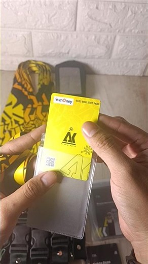 Lanyard Custom 2.5cm dan ID Card E-money by IDCARD LANYARD JAKARTA