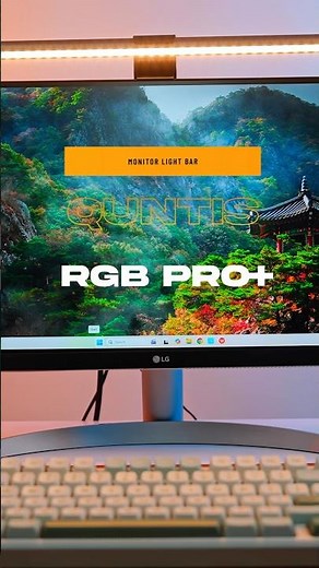 Quntis RGB Pro+ Monitor Light Bar ! 🔥