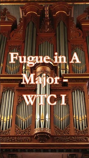 Bach's Joyful Game of Tag - A Major Fugue WTC 1
