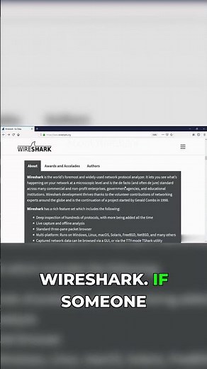 This free tool stops 90% of network attacks #wireshark #defense