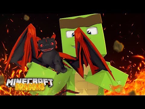 THE MOST POWERFUL NIGHTFURY DRAGON EVER? - Minecraft Dragons