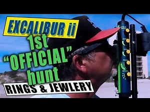 Minelab Excalibur ii - First "OFFICIAL" Hunt - Rings and Goodies