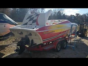 28 Sunsation with a Fowler Racing built 500/540 EFI Mercury Racing stroker motor.