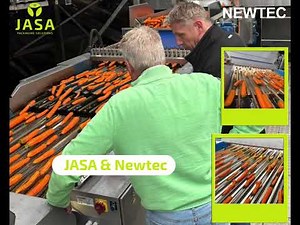 OPTICAL SORTING OF CARROTS - The Newtec Celox-C-UHD-IR is setting new standards