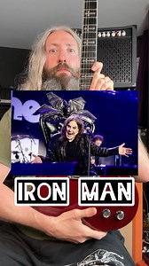 15K views · 1.1K reactions | Play ‘em for Ozzy! 驪✝️ Iron Man by @blacksabbath in the style of its final performance ever at Back to the Beginning. Gibson Custom Shop Iommi Signature SG Tuned down to D-Standard through a @laneyamplification Tony Iommi TI15. | Does It Doom | Facebook