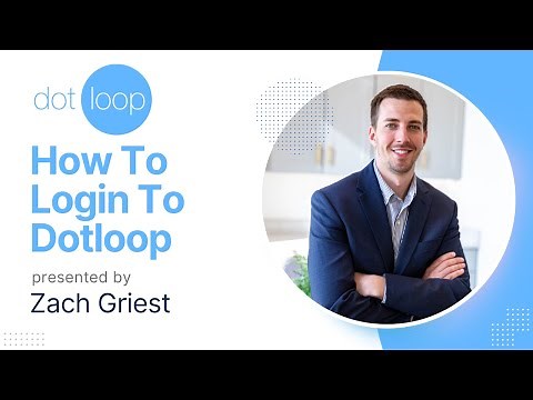 How to Login to Dotloop