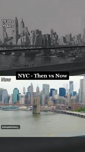 New York City: Then vs Now