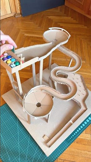 ✅AMAZING DIY Marble Run Machine #short #creative #diy