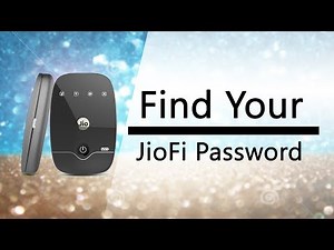 How to Find Forgotten or Lost JioFi Password