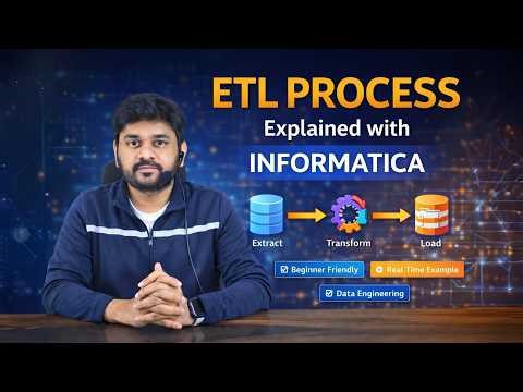 ETL Process Explained with Informatica | CLASS 6 | #cloudupskill #education #informatica