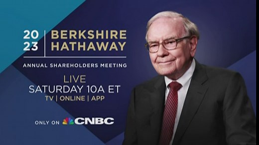 Watch the 2023 Berkshire Hathaway Annual Meeting live on CNBC