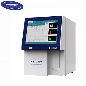 [Hot Item] Early Disease Detection Algorithm Touch Screen Fully Auto Hematology Cbc Analyzer Blood