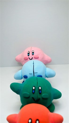 【粘土×コマ撮り】レインボーカービィマトリョーシカ｜Rainbow Kirby Matryoshka 🌈