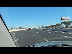 Interstate 2 East to 281 North - McAllen to Edinburg - Four Lane Open Highway