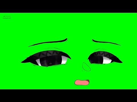 Your voice is so far~/ Girl A | Gacha green screen animation| Free to use|