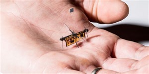 Laser-Powered Robot Insect Achieves Lift-Off