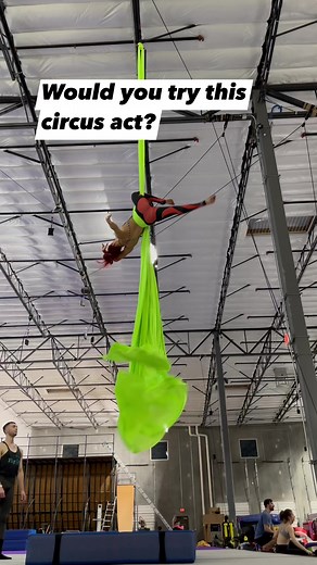 5.7K views | What circus act am I performing? #circus #aerial #performer | The Jenn Show | Facebook