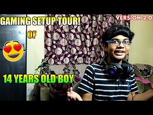 14 YEARS OLD BOY BEAST GAMING SETUP TOUR 2020 !!! ( VERSION 2.0 )