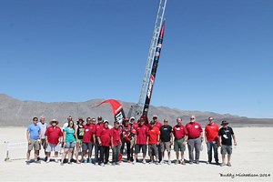 GoFast 2014 rocket reaches record altitude for amateur team