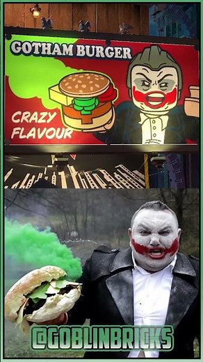 CRAZY HAMBURGER EASTER EGG in LEGO Batman Legacy Of The Dark Knight!