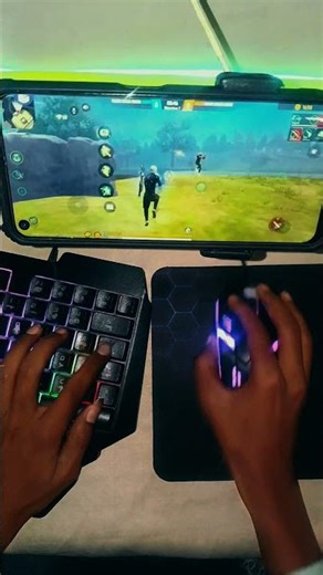 Keyboard Mouse Setup On Mobile | Smooth Gameplay😈....#keyboardsetup#mousegaming