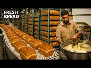 Unbelievable Street Food Bread Making Process | How Bakeries Make Perfect Bread