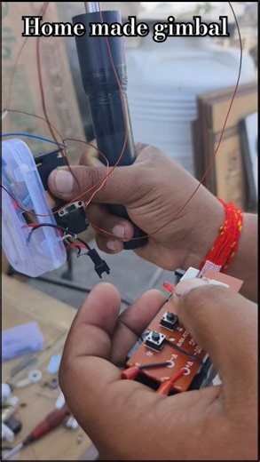 home made gimbal 🤳 #shorts #diy #gimbal #homemade