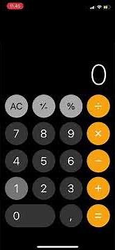 IPHONE TRICKS : How To Make your Calculator Into A Scientific Calculator On Iphone