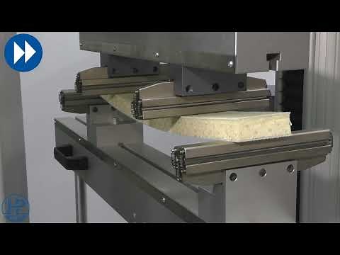 4-point bending test on sandwich materials according to ASTM C393