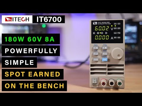 ITECH IT6700 Programmable DC Power Supply ⭐ 180W 60V 8A