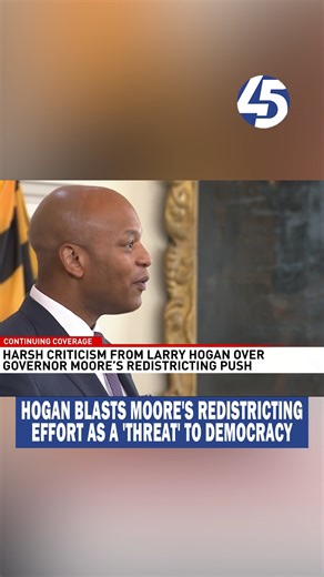 A new voice is joining the debate over Governor Wes Moore’s push to redraw Maryland’s congressional maps. MORE: https://bit.ly/4qJAD62 | WBFF FOX 45