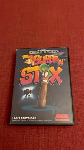 Bubba and stix Sega Mega Drive.