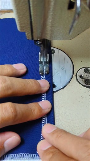 509K views · 4.4K reactions | Easy trick for sewing hems on fabric with corners #sewingtrick #sewingtutorial | Mugi Wiyono | Facebook